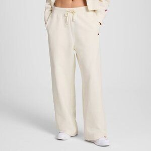 Champion x Target 🎯 Women's High-Rise Fleece Wide Leg Sweatpants
